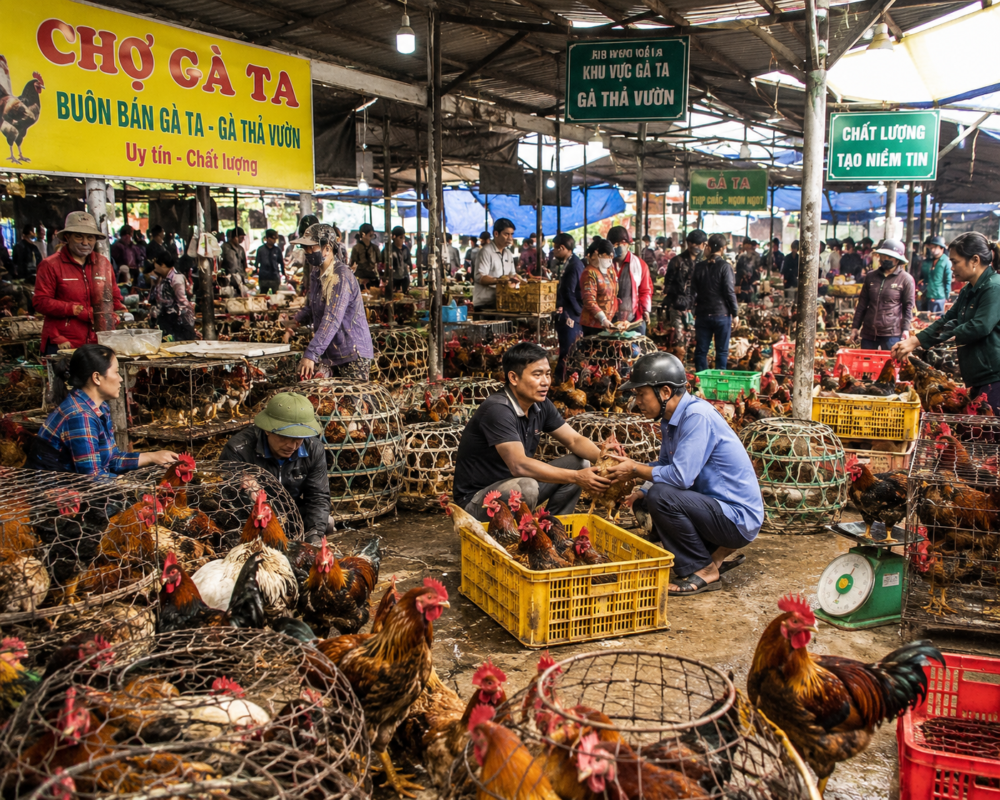 Cách chọn gà ngon