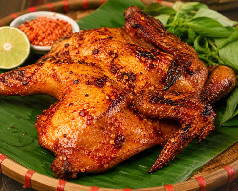 gà nướng muối ớt