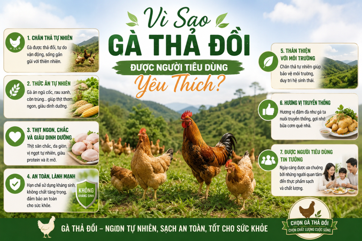 Gà Thả Đồi