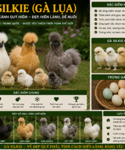 Gà Silkie (Gà Lụa)