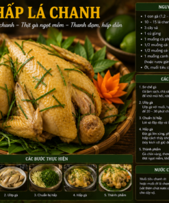 Gà Hấp Lá Chanh